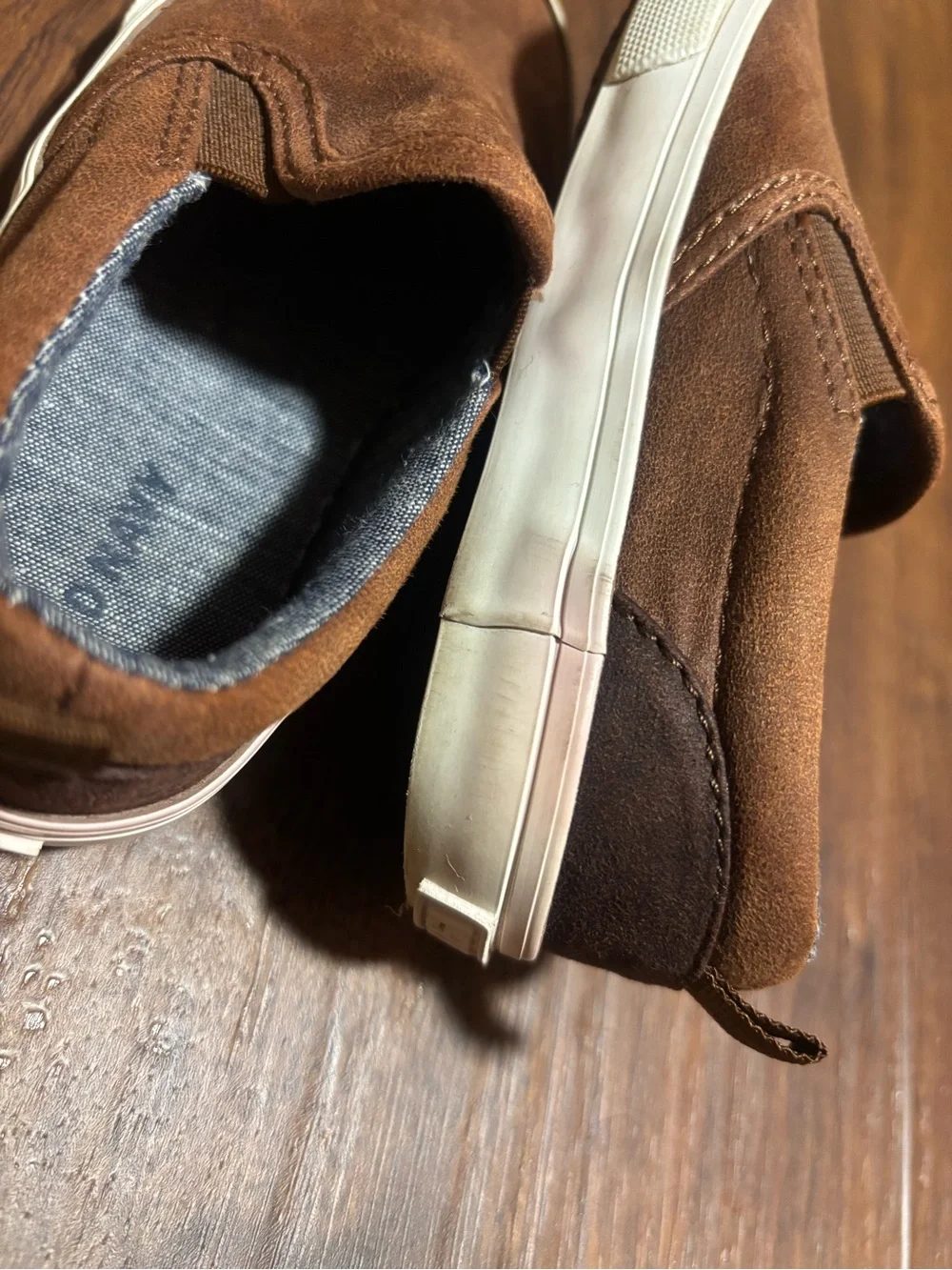 Old Navy Toddler Boys Slip On Sneakers Shoes - Brown 8